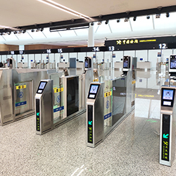 CRMS1000-ZJ 通道式放射性監(jiān)測系統(tǒng)（閘機(jī)型）